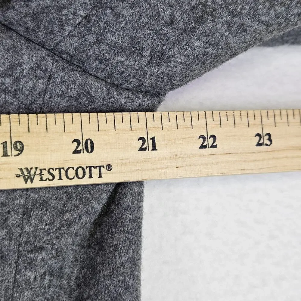Banana Republic Blazer Mens 42R Slim Mario Bellucci Italian Wool Sport Coat Gray